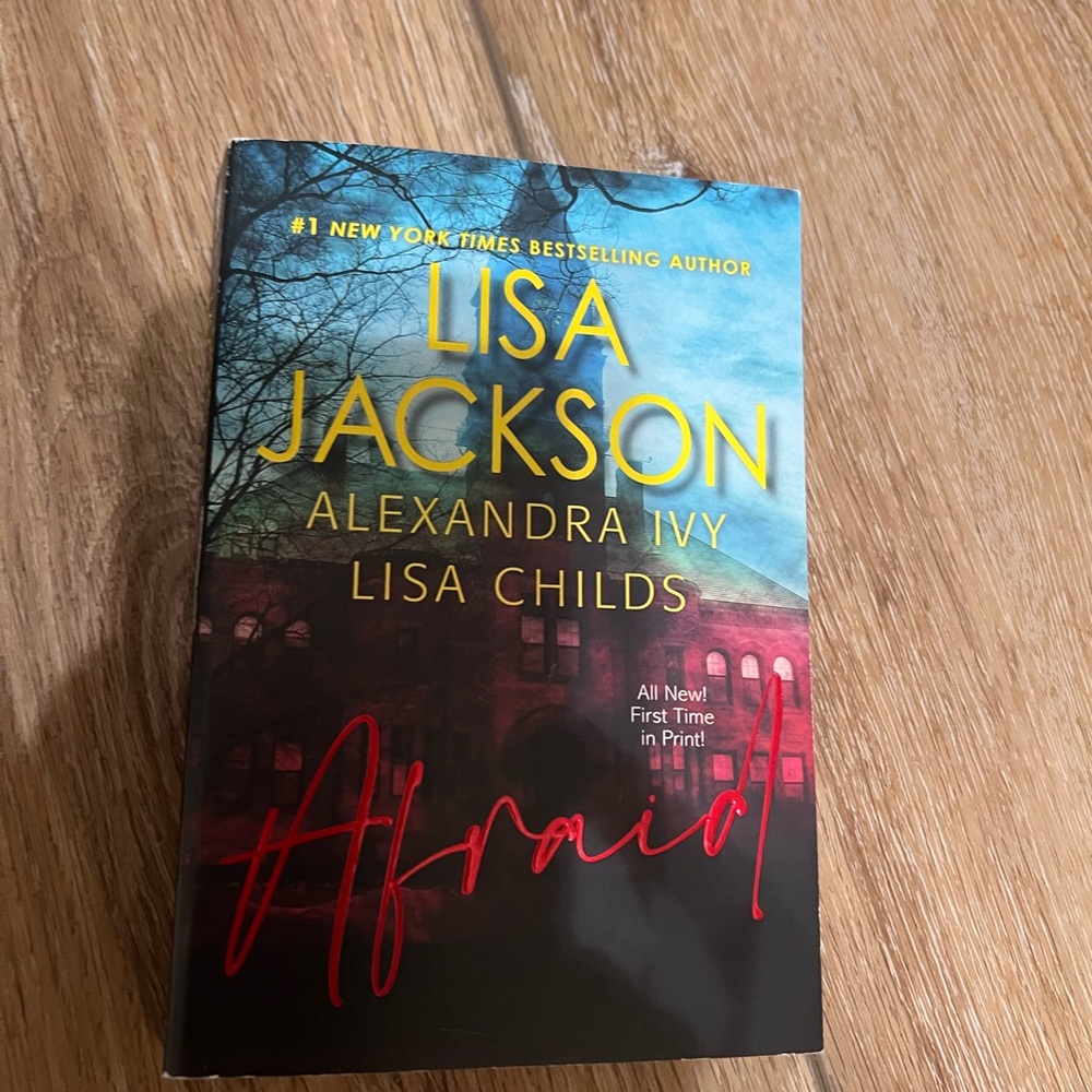 Afraid by Lisa Jackson Hardcover Book